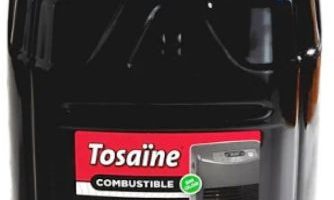 Combustible parafina para estufas Calidad Premium 20L Tosaïne